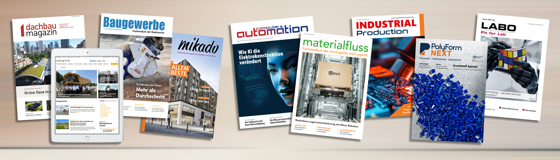 Pelemedia - Fachmedien für Industrie, Bau und Labor